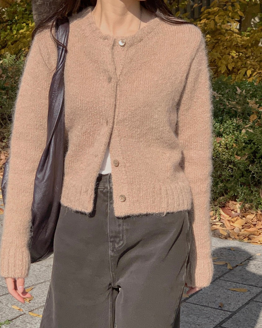 Mui Alpaca Cardigan - 88% Alpaca