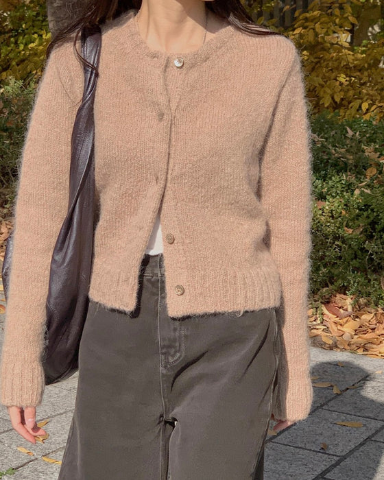 Mui Alpaca Cardigan - 88% Alpaca