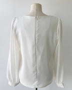 Chiffon Ribbon Blouse