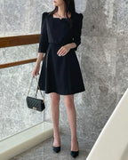 [ Pre-order ] Glen Tweed Dress - Mini / Long