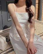 Pleats Sleeveless Dress