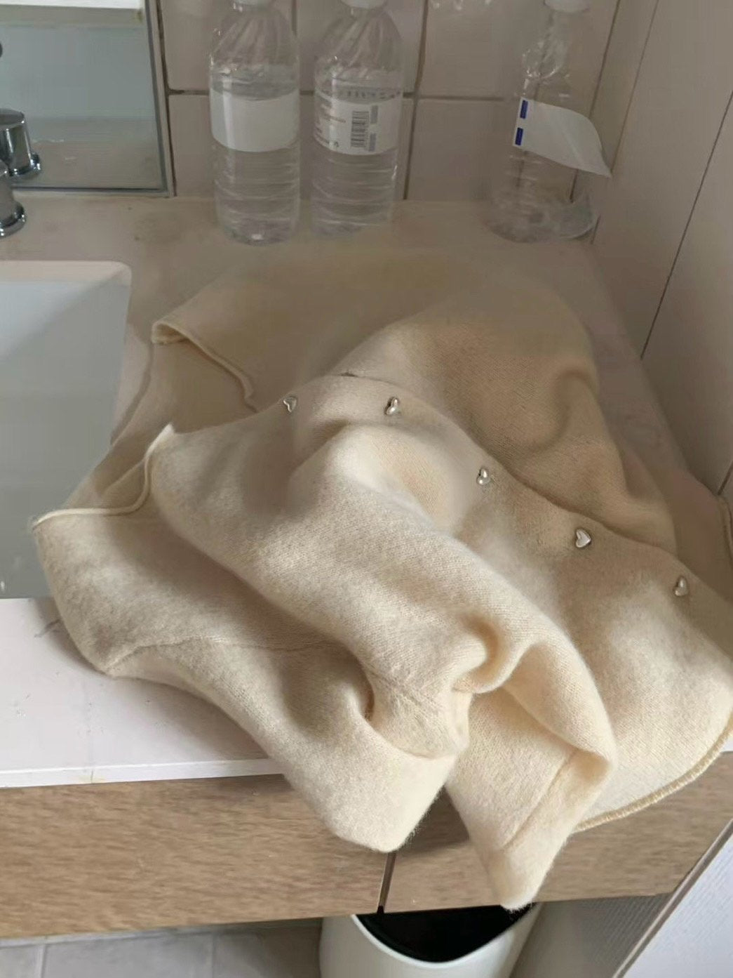 Baby Heart Pure Wool Cardigan