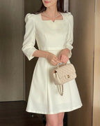 [ Pre-order ] Glen Tweed Dress - Mini / Long
