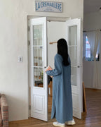 Denim Overfit Maxi Dress