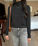 Mari Brushed Turtle-Neck