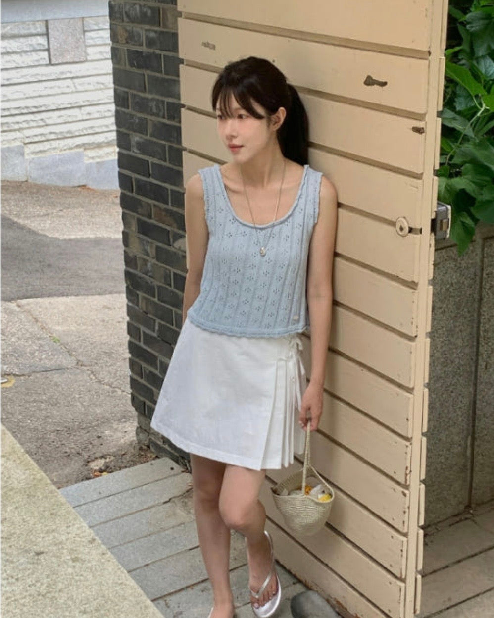 Lychee Knitted Sleeveless