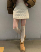 Heart Quilted Baning Skirt