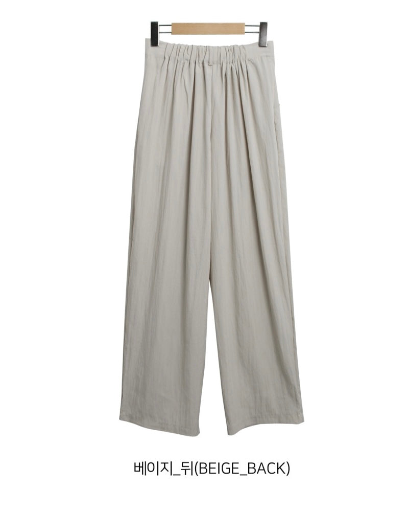 Summer Pin-Tuck Slacks