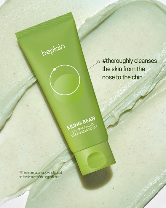 [ beplain ] Mung Bean pH-Balanced Cleansing Foam 80ml