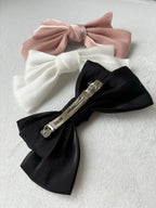 Organza Big Ribbon Hair Clip