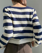 Boucle Striped Cardigan
