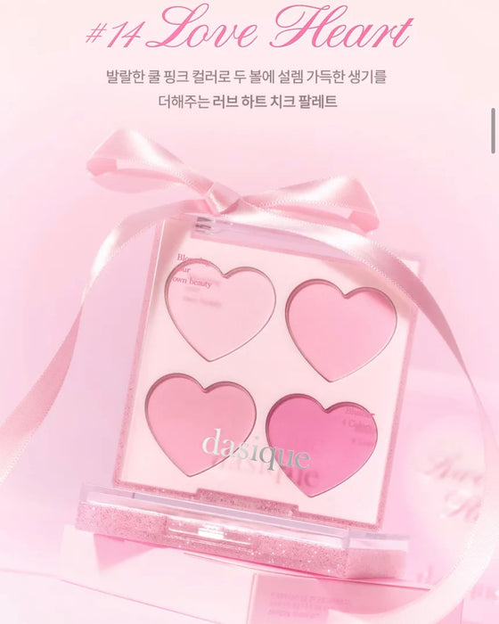 [ DASIQUE ] Blending Mood Cheek + Mini Lip gloss