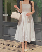 Pleats Sleeveless Dress