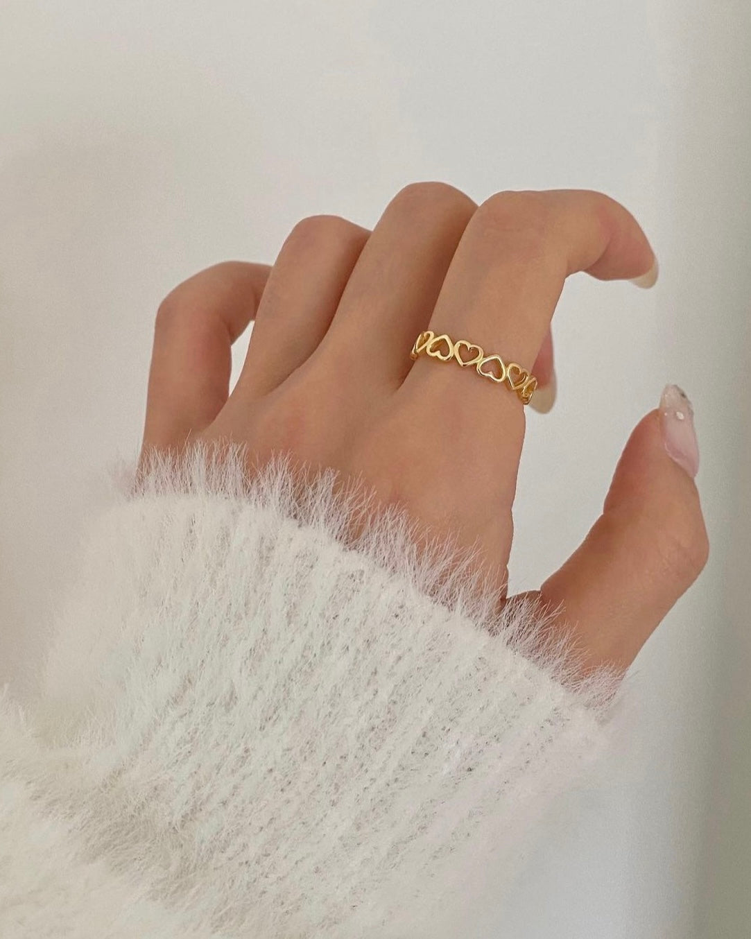 Heart Silver Ring