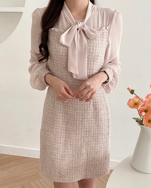 Clara Tweed Dress