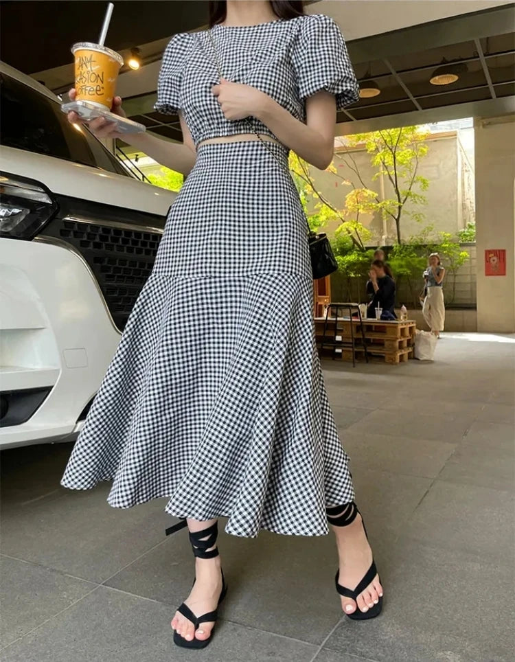 Check Two-Piece