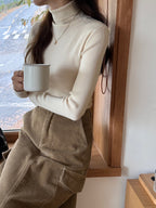 Senne Ribbed Turtle-Neck