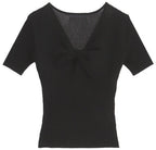 Twist Short Sleeves Knit