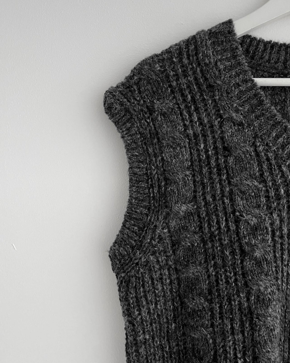 Andy Cable Knit Vest