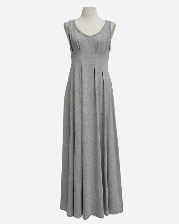 [ Sale Excluded ] Mui Pintuck Sleeveless Dress