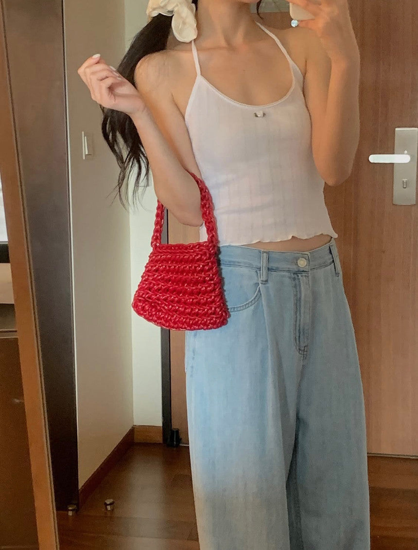 [ M ] Summer Mid-Rise Wide Fit Jeans