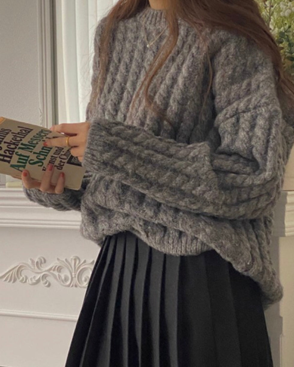 Vintage Wool Knit Top