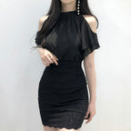 Frill Off-Shoulder Blouse