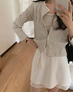 Torsion Cardigan Set