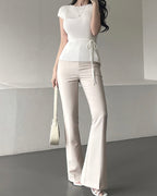 Cool Ribbed Strap Knit