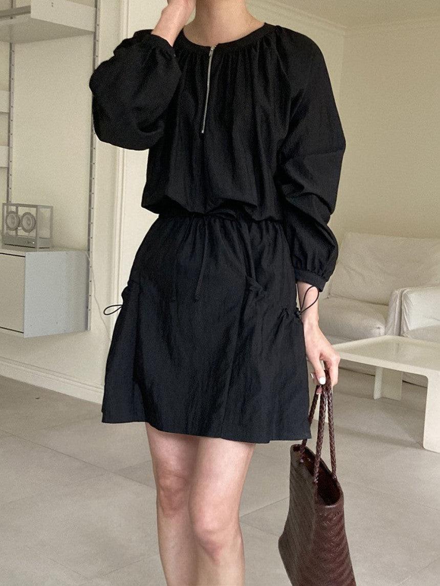 [ Pre-order ] Mine Cargo String Dress