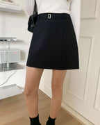 Shew Belt Mini Skirt