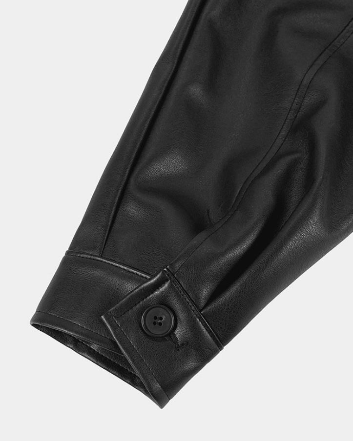 Ginger Eco-Leather Blueson