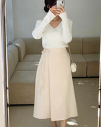 Mimi Ribbon Banding Skirt