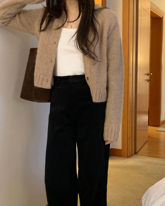 Mui Alpaca Cardigan - 88% Alpaca