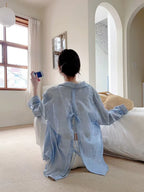 Heaven Back Ribbon Shirt