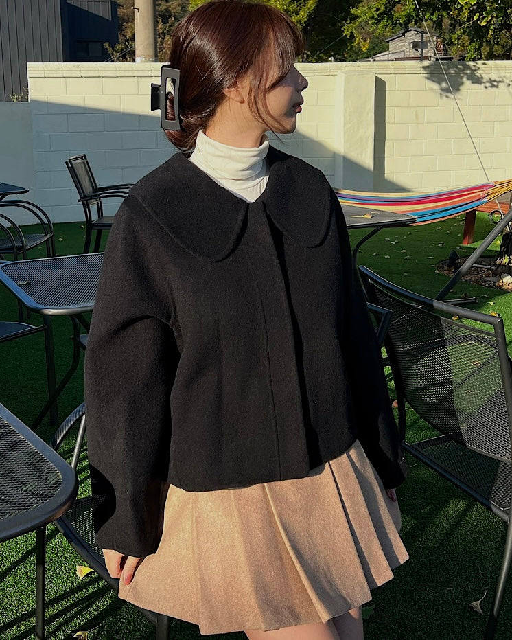 Laura 80% Wool Short Coat