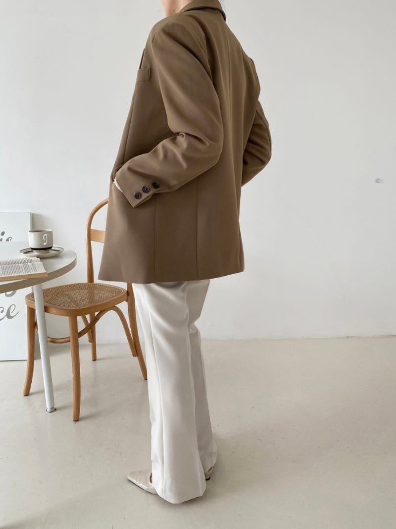 Double-layer One Button Jacket