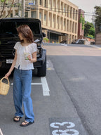 [ S,M ] Summer Straight Jeans