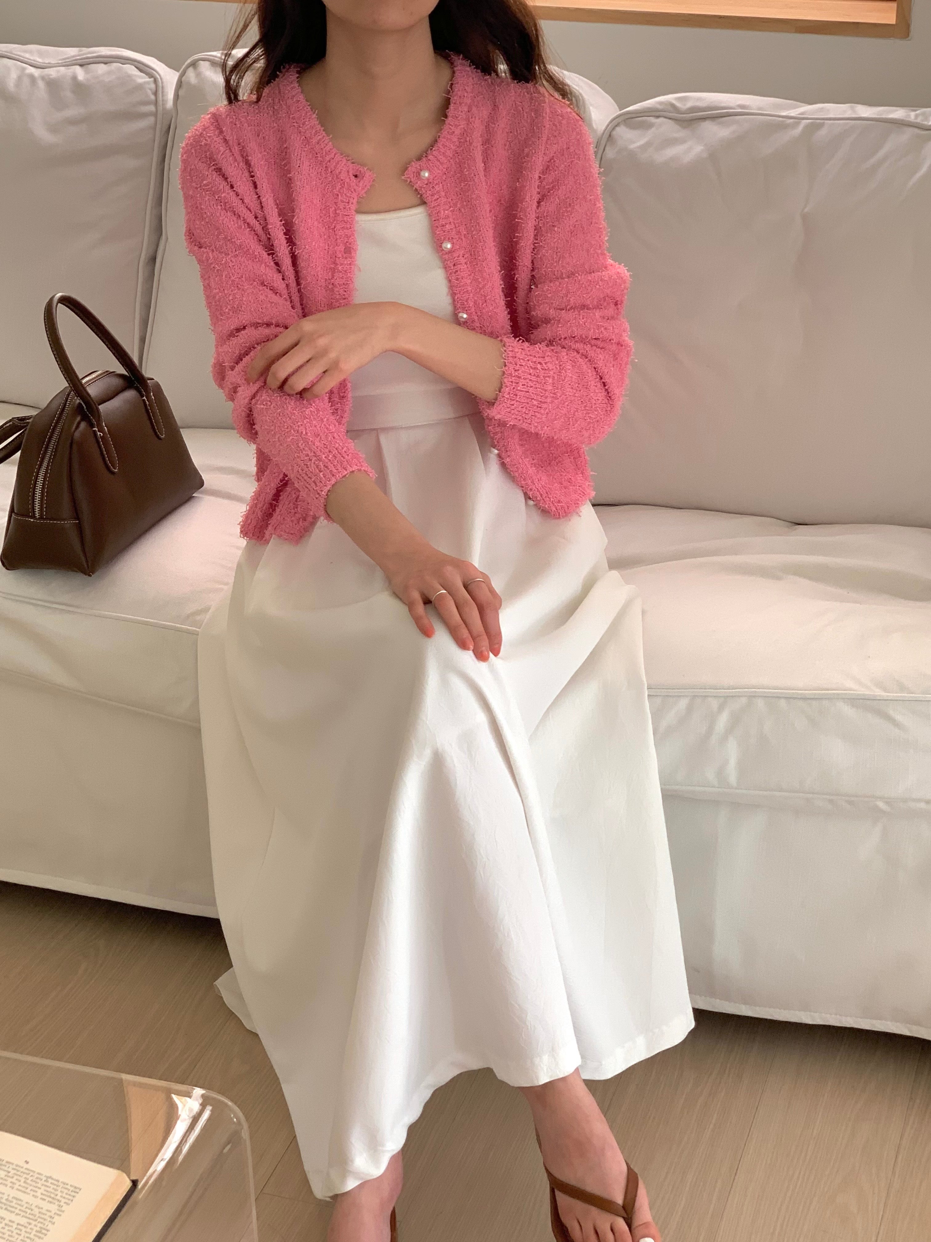 Hari Pearl Button Cardigan