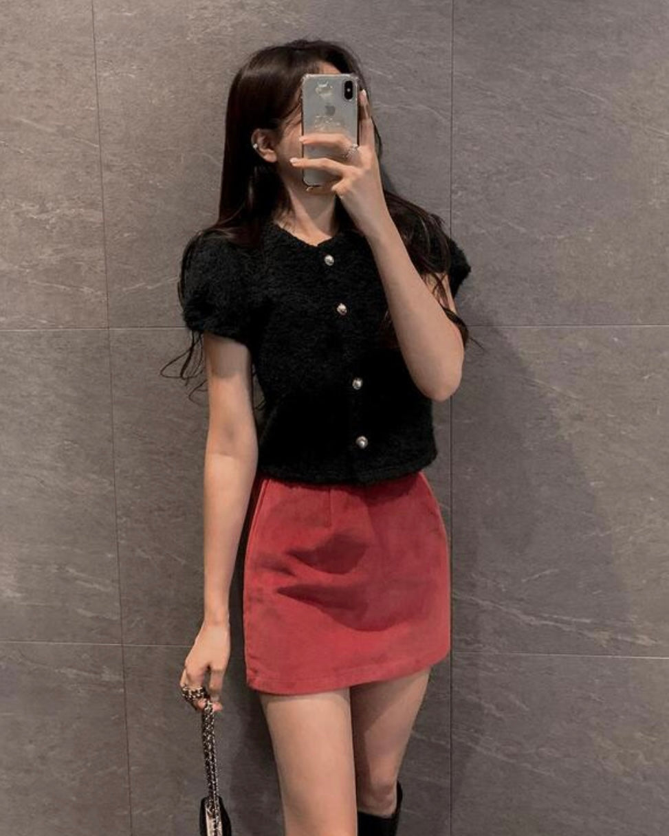 Snow Fur Blouse