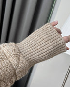 Link Knit Zip-Up
