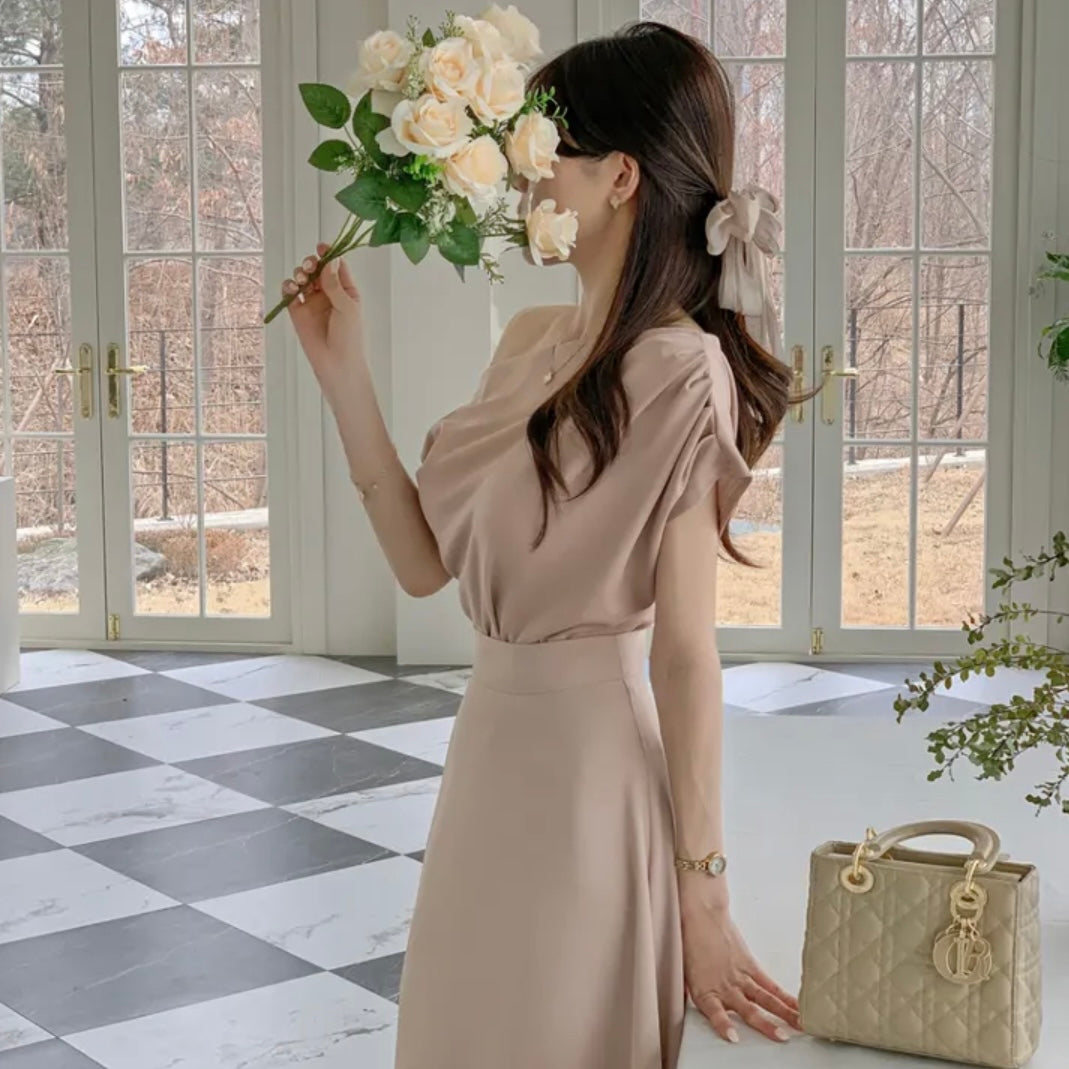 Easel Drape Blouse