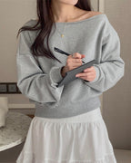 Holly Off-Shoulder Sweatshirt