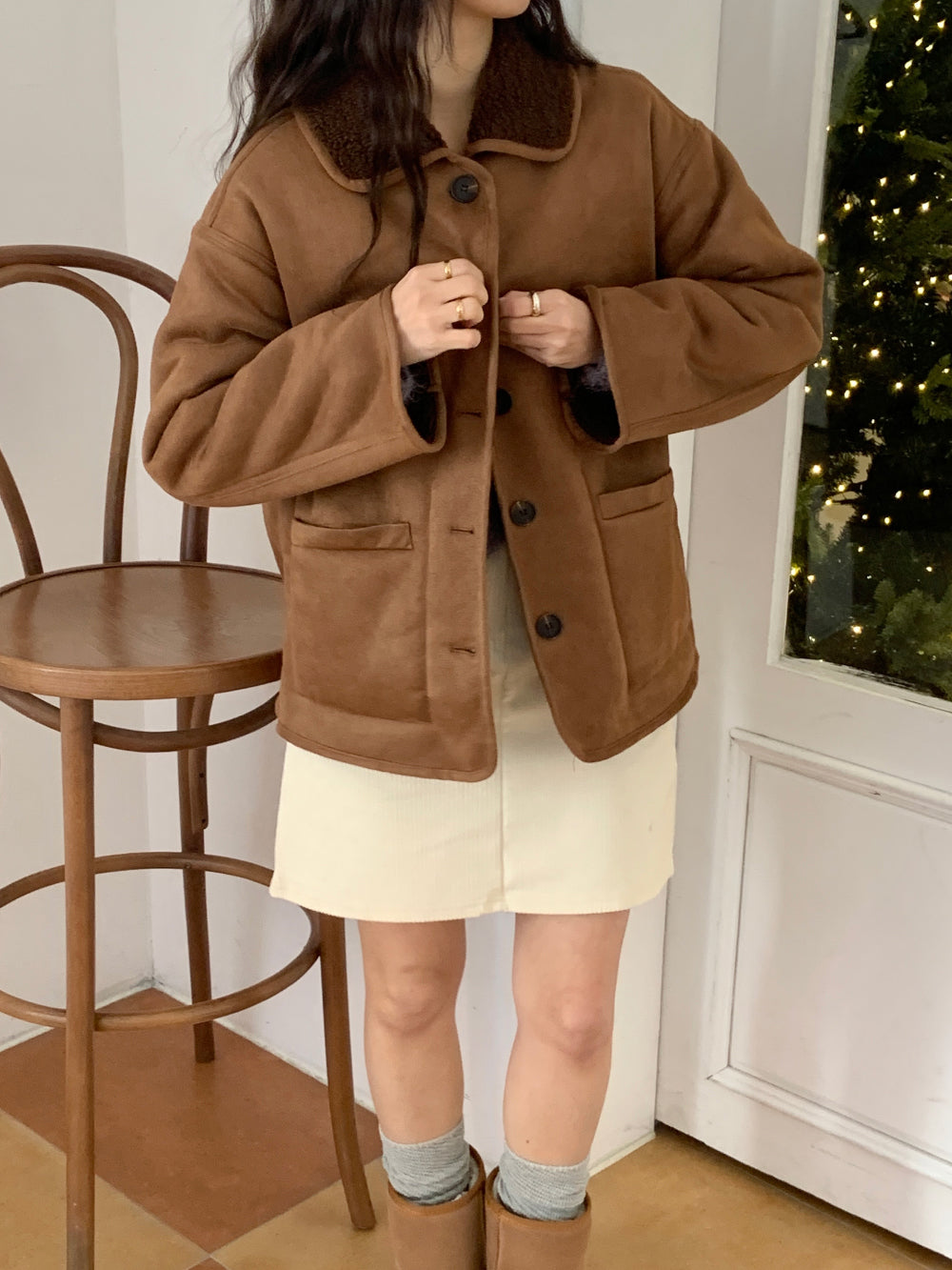 River Shearling Jacket