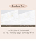[ numbuzin ] No. 3 Porcelain Base-skip Tone Up Beige 35mL