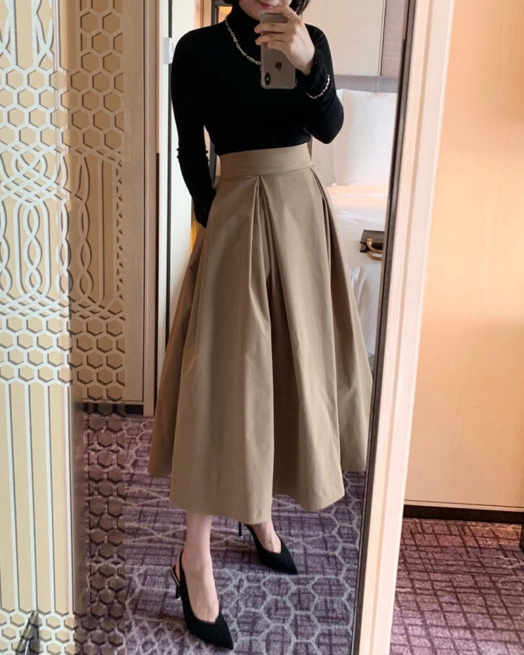 Hepburn Long Skirt