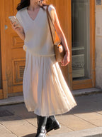 Live Pleats Skirt