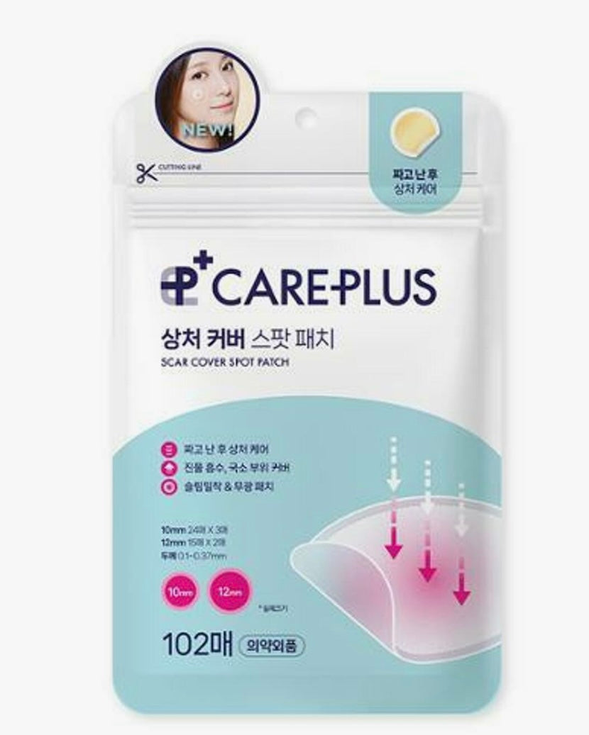 Care Plus Spot Cover Spot Patch 102 Count (For use after popping)