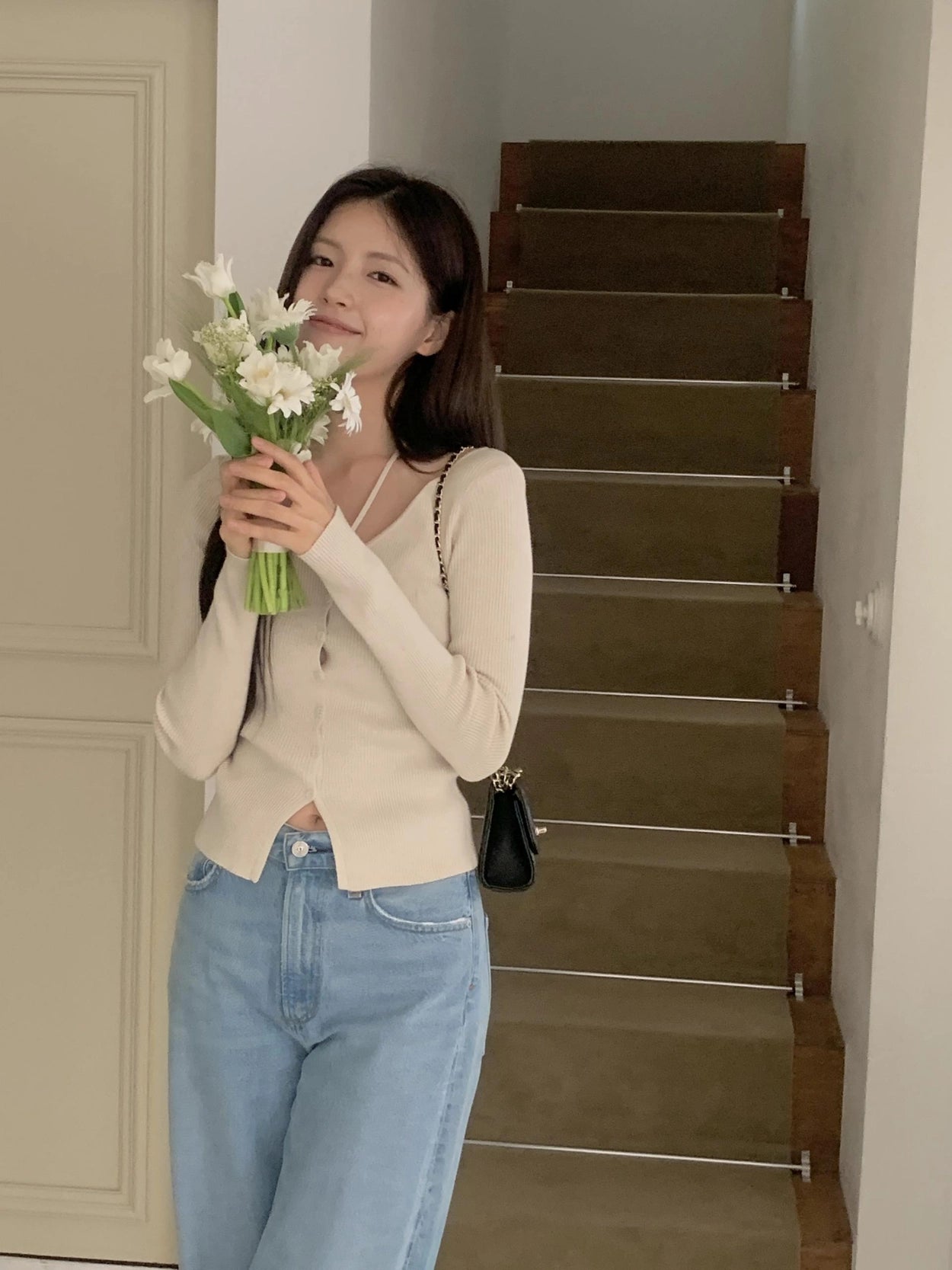 [ Pre-order ] Diana Ribbon Cardigan