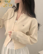 Daily Metal Charm Cardigan